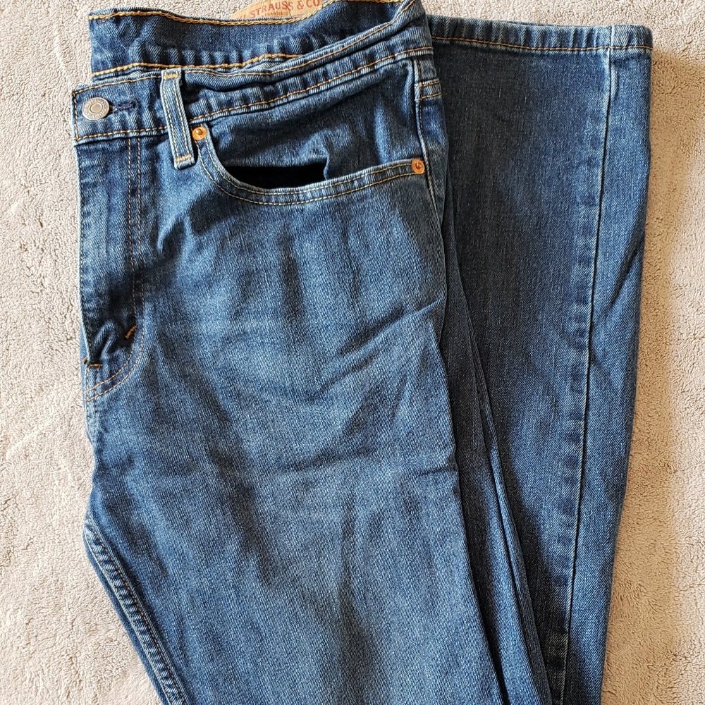 Mens Levi Slim Fit 511 Medium Wash